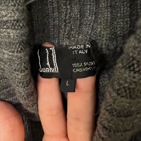 Italian Cashmere Turtleneck - Picture 3 of 6